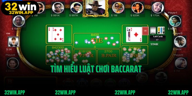 Tìm hiểu luật chơi baccarat