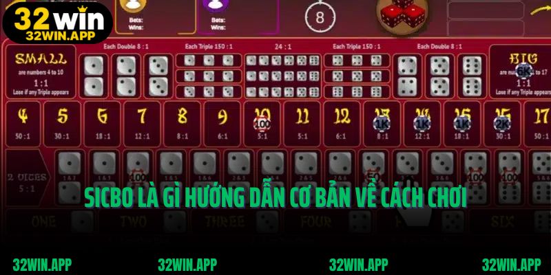 Sicbo là gì hướng dẫn cơ bản về cách chơi